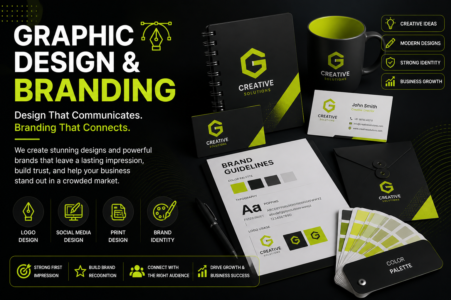 Graphic Design & Branding: Build a Strong Visual Identity for Your Business
